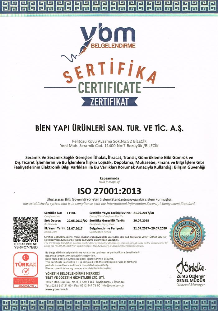 ISO 27001 BGYS

